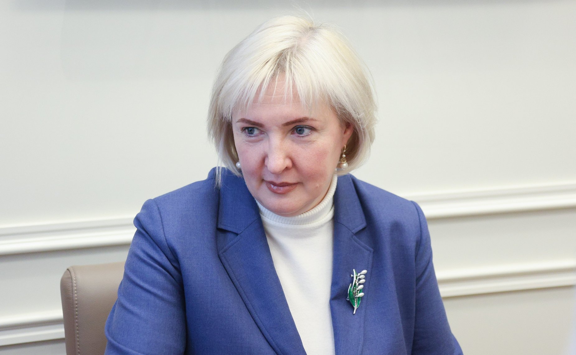 Встреча Людмилы Скаковской с заместителем председателя Постоянной комиссии Совета Республики Национального собрания Республики Беларусь по региональной политике и местному самоуправлению