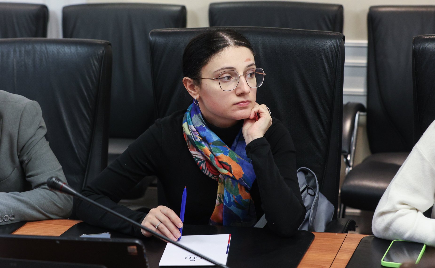 Встреча председателя Комитета СФ по международным делам Григория Карасина с журналистами ближнего зарубежья