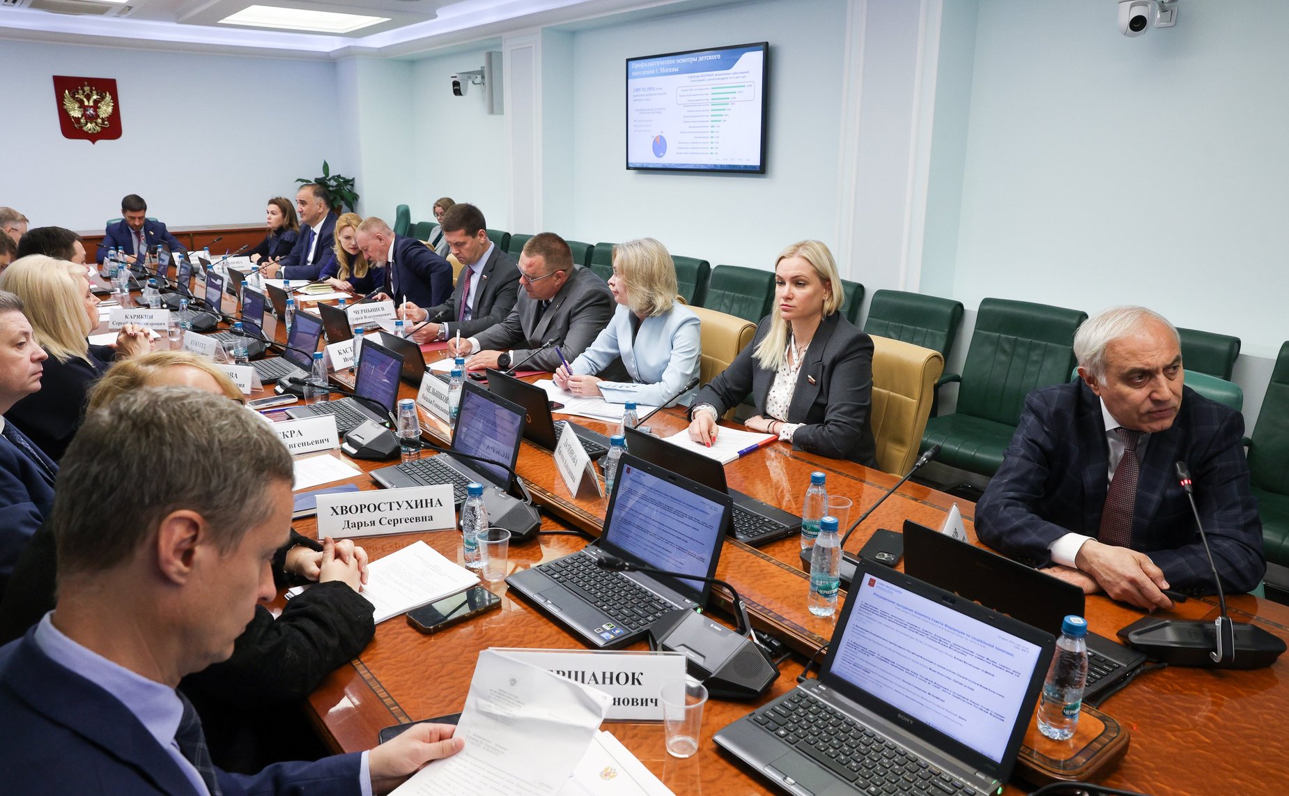 Заседание Комитета Совета Федерации по социальной политике