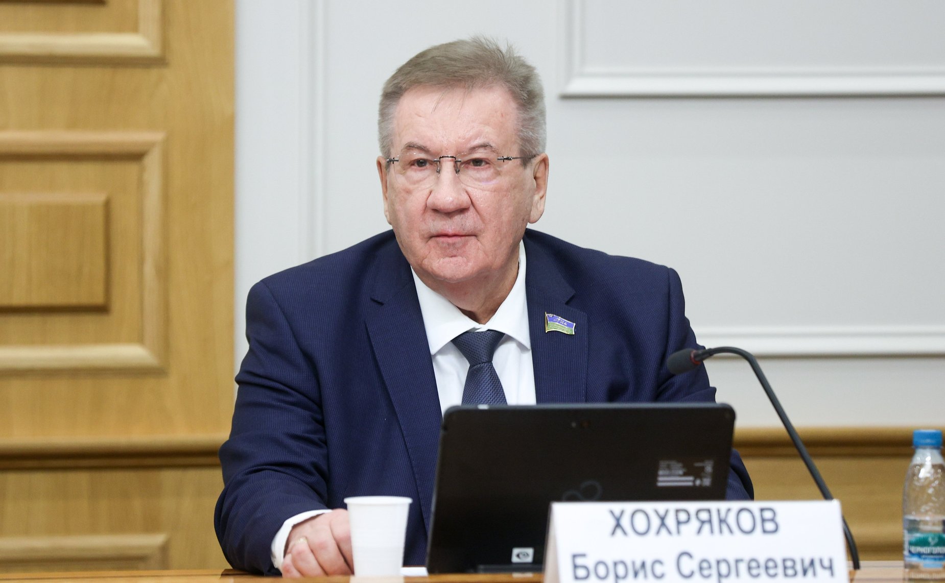 Председатель Думы Ханты-Мансийского округа — Югры Борис Хохряков