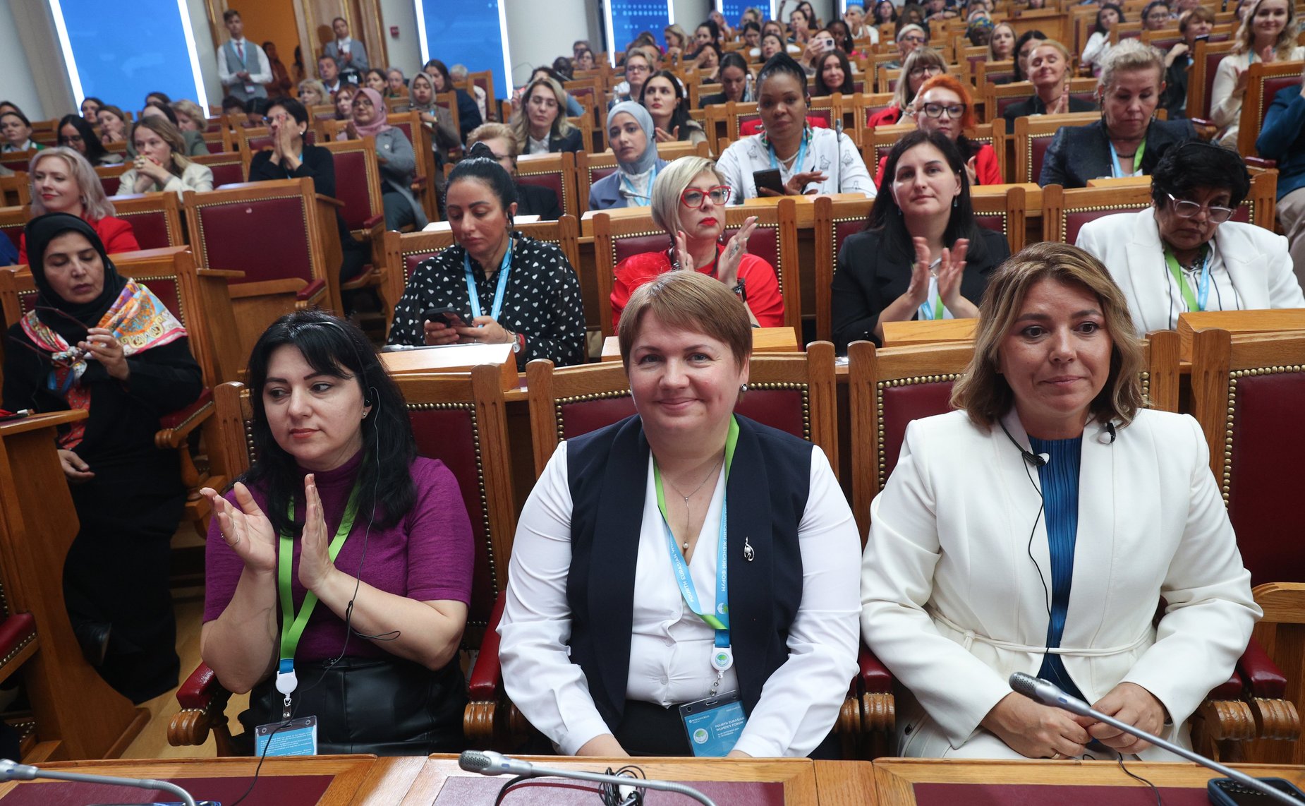 Заключительное пленарное заседание IV Евразийского женского форума «Женщины за укрепление доверия и глобальное сотрудничество»