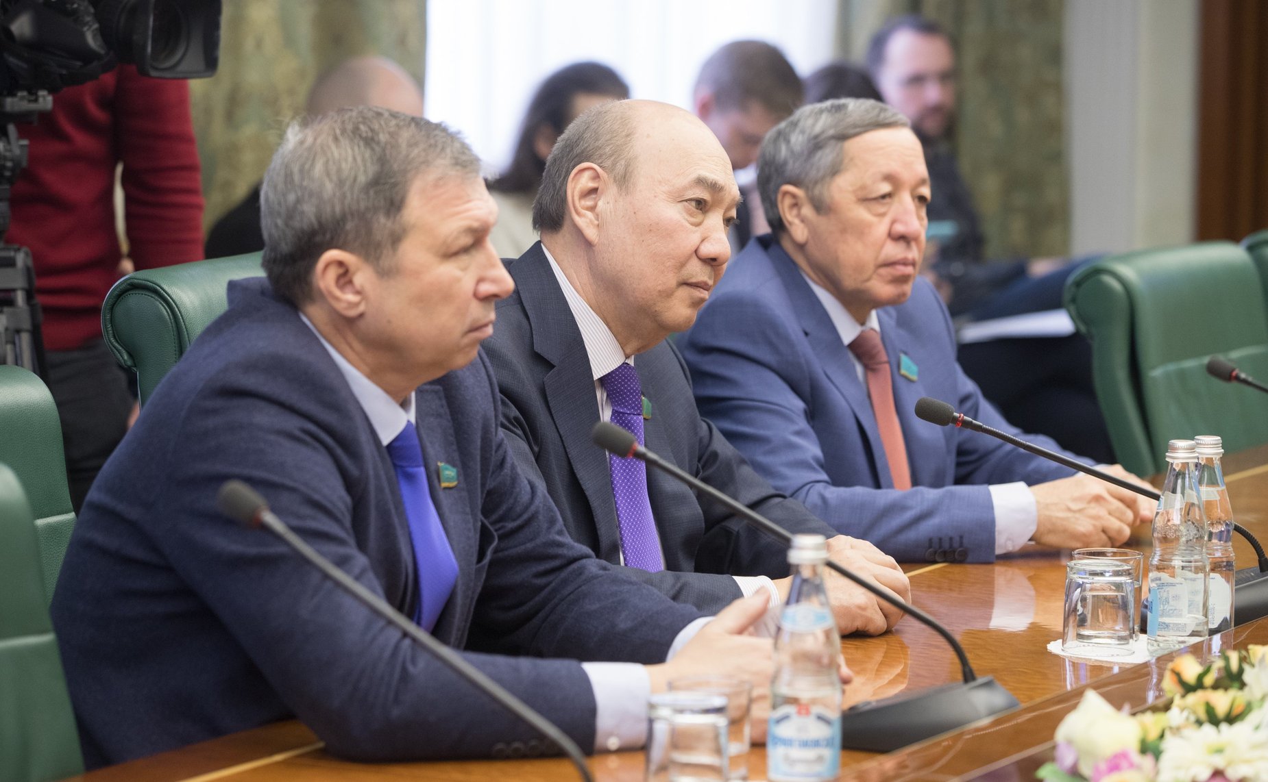 Встреча К. Косачева с наблюдателями от парламента Казахстана