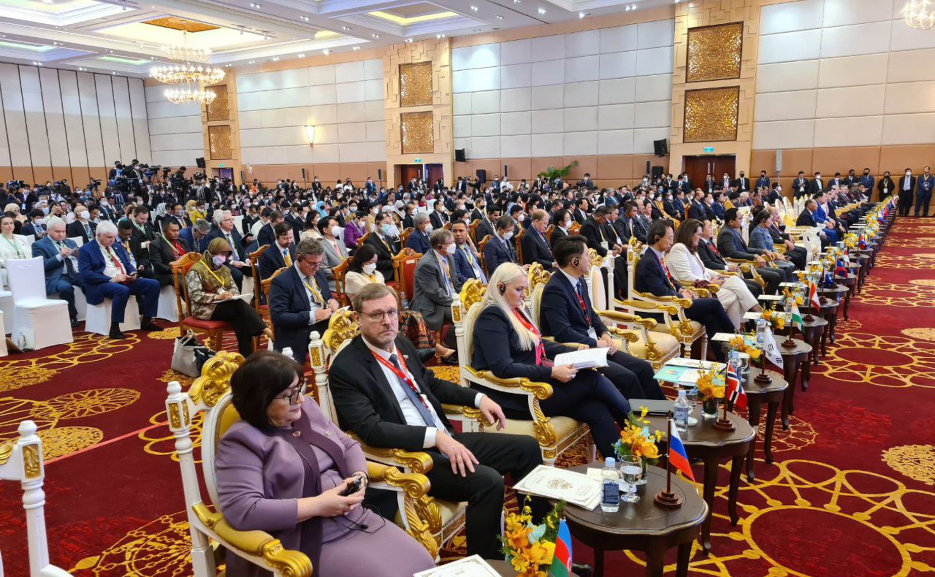 Участие делегации Федерального Собрания РФ в 43-й Генеральной ассамблее Межпарламентской Ассамблеи АСЕАН