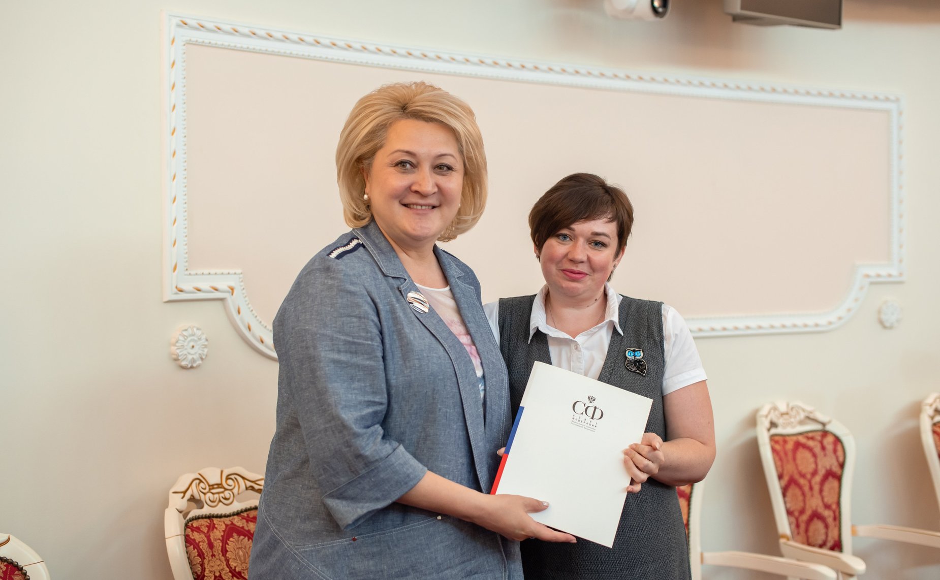 Лилия Гумерова приняла участие в церемонии награждения экспертов и организаторов XIX Всероссийского конкурса молодежных авторских проектов и проектов в сфере образования «Моя страна – Моя Россия»