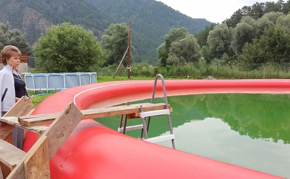 Татьяна Гигель в ходе рабочей поездки в регион побывала в детском оздоровительном лагере «Горный Орленок»