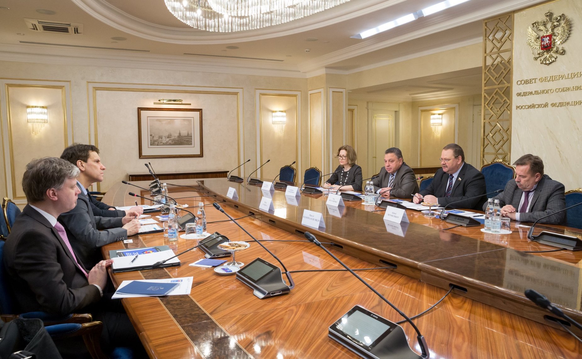 Встреча Олега Мельниченко с исполнительным директором и членом правления Германо-Российского форума Мартином Хоффманном