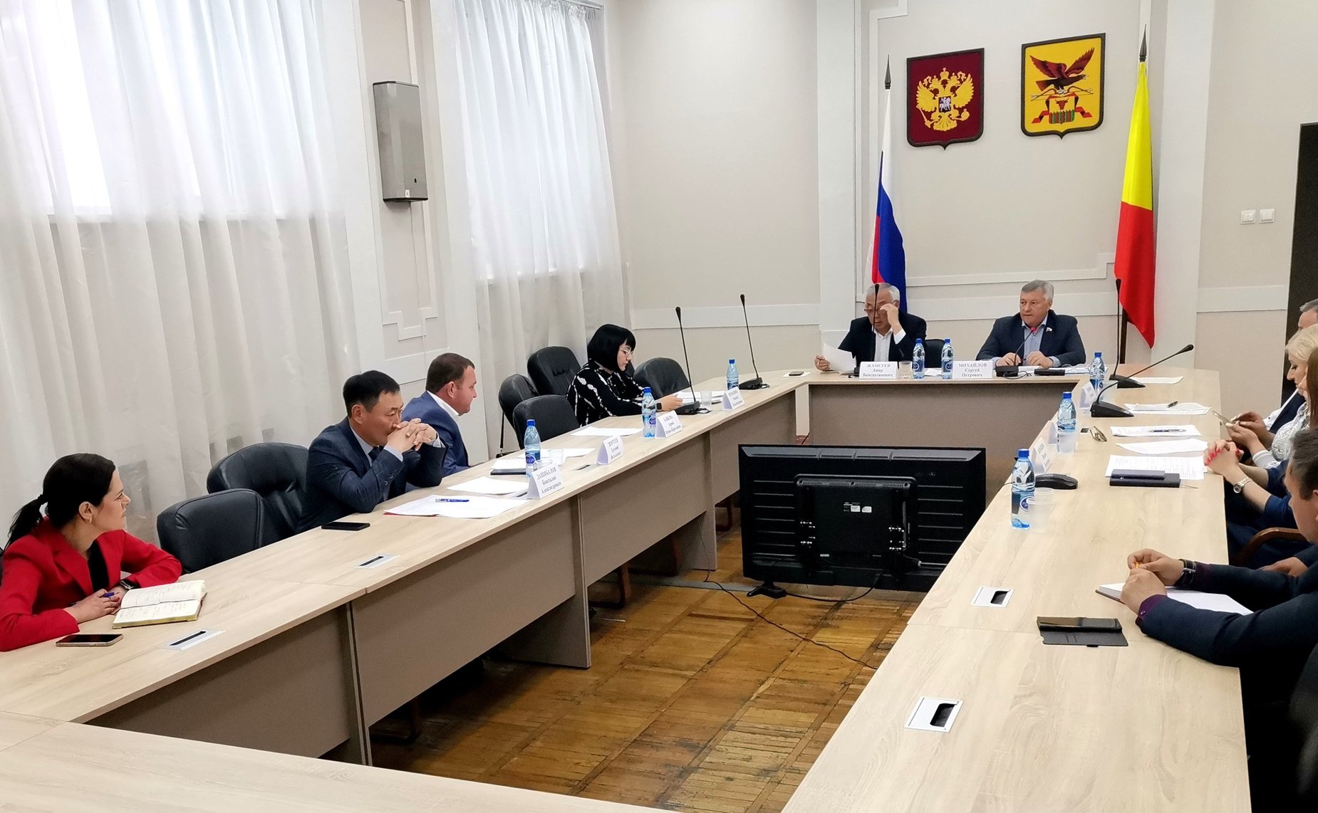 Баир Жамсуев и Сергей Михайлов в ходе работы в регионе оценили ход строительства и реконструкции социальных объектов в Чите