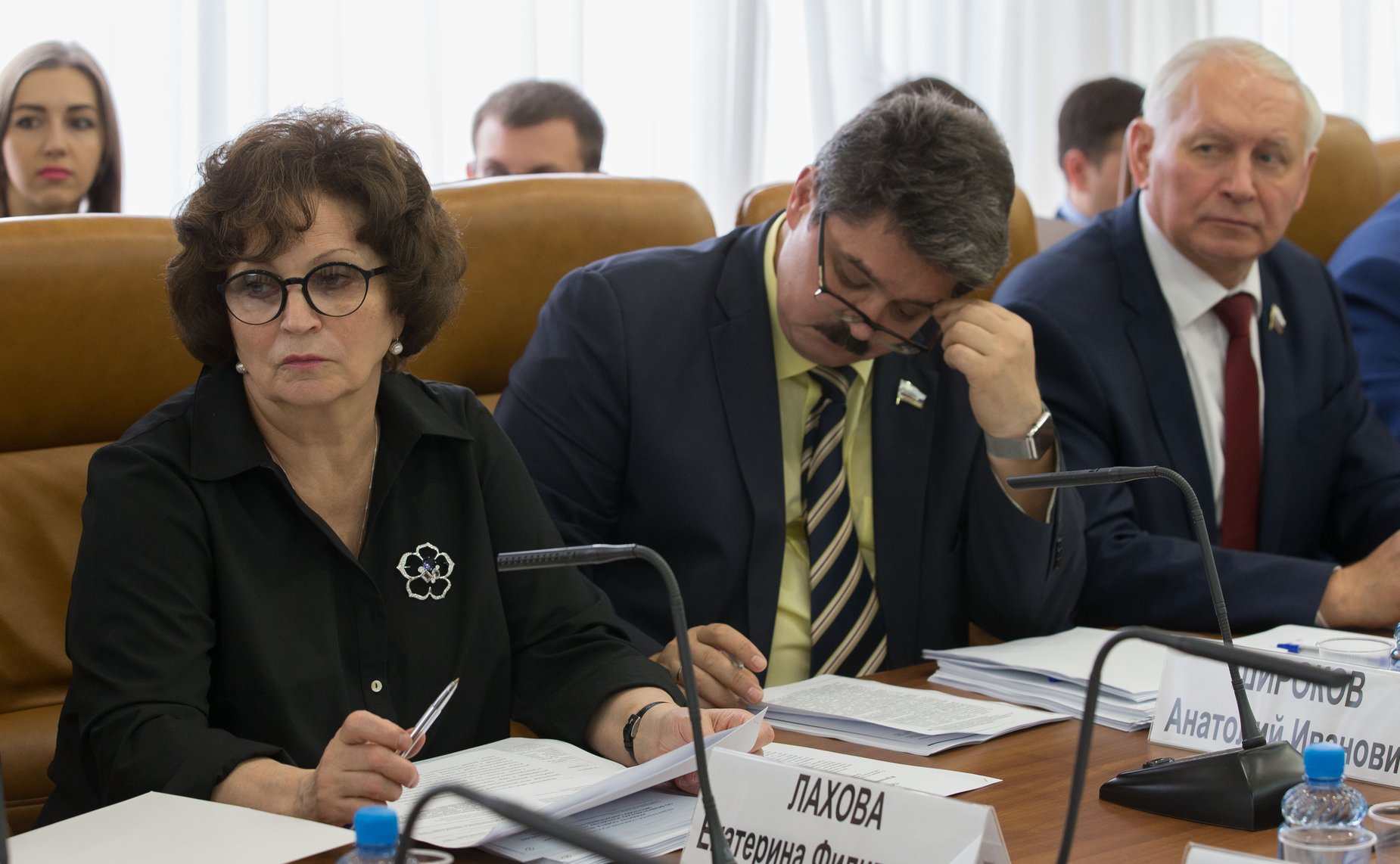 Е. Лахова, А. Широков и Н. Тихомиров