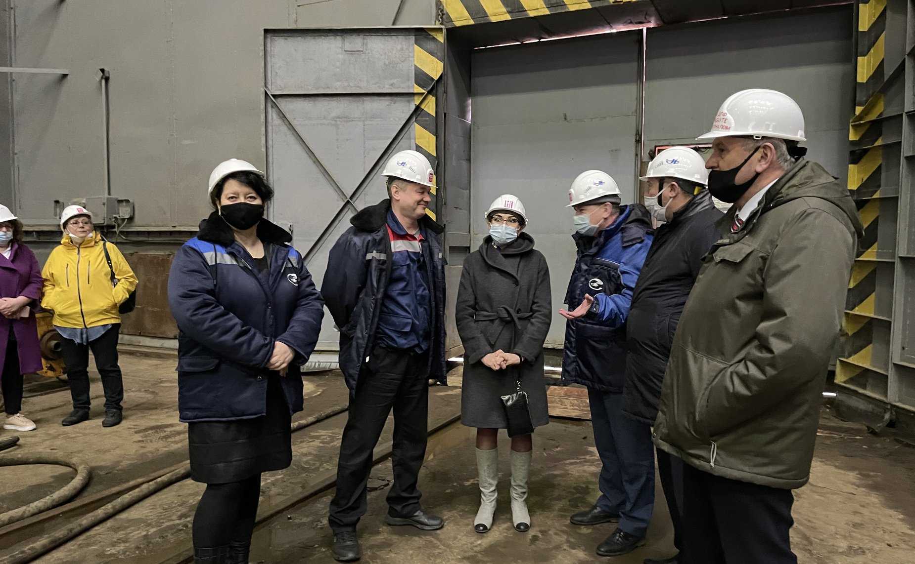 Татьяна Кусайко встретилась с работниками судоремонтного завода «Нерпа»