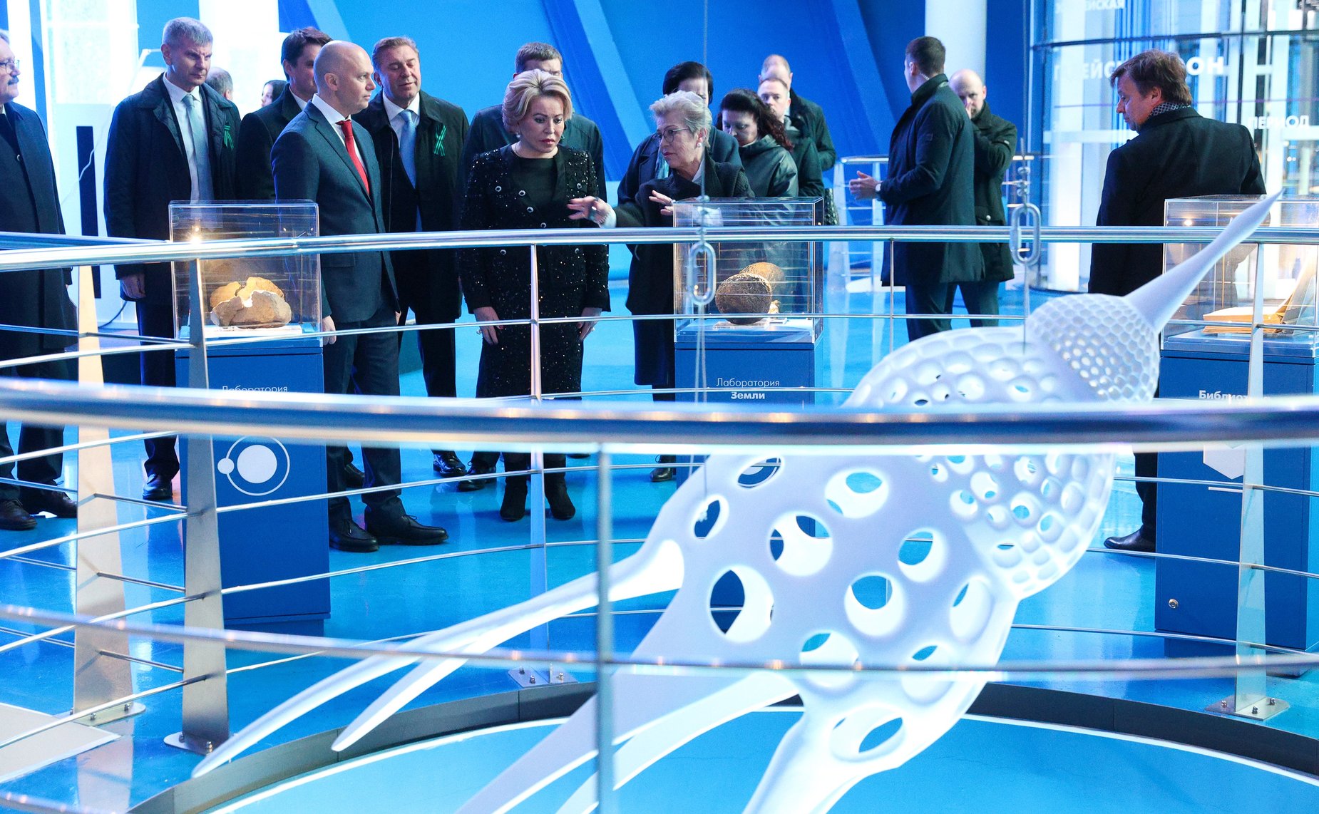 Председатель СФ Валентина Матвиенко посетила Музей Мирового океана