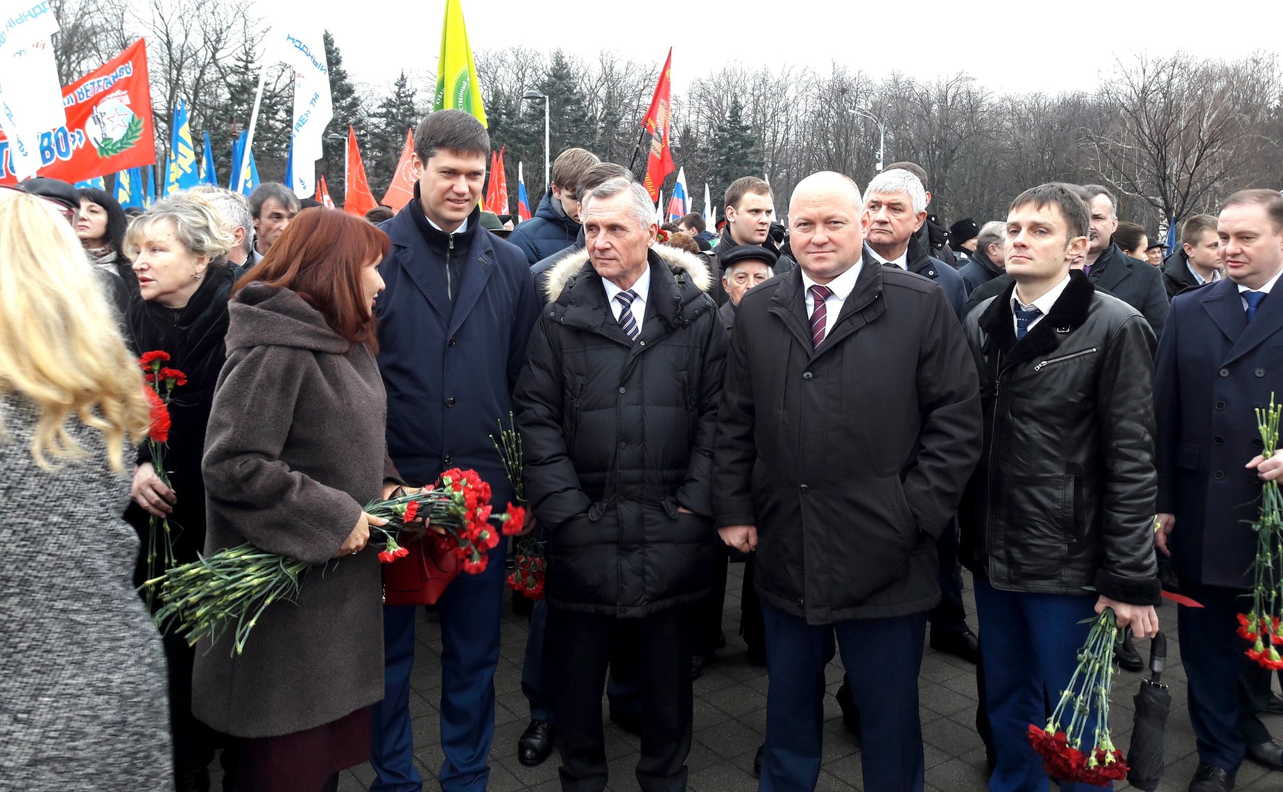 А. Кондратенко принял участие митинге, посвящённом 75-летию освобождения Краснодара от немецко-фашистских захватчиков