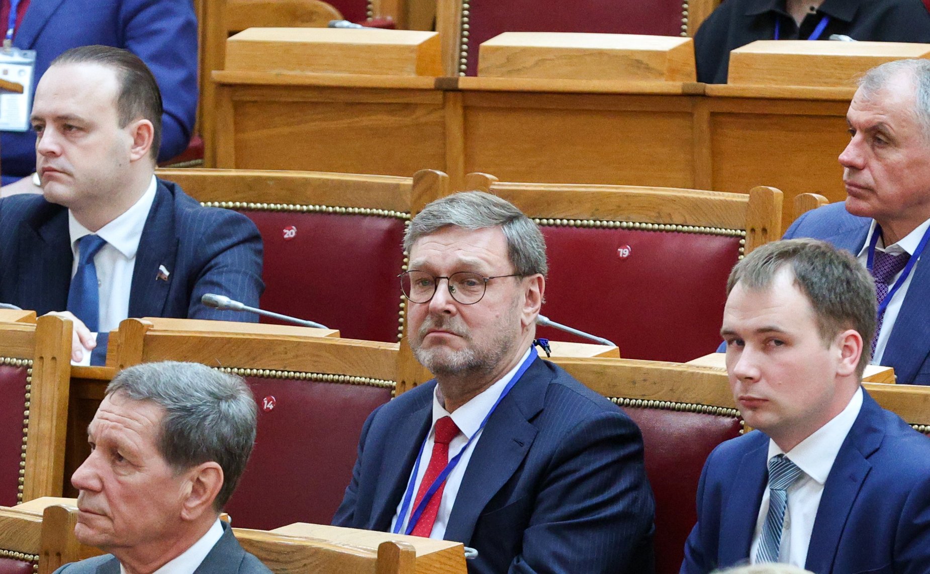 Президент Российской Федерации Владимир Путин встретился с членами Совета законодателей РФ при Федеральном Собрании