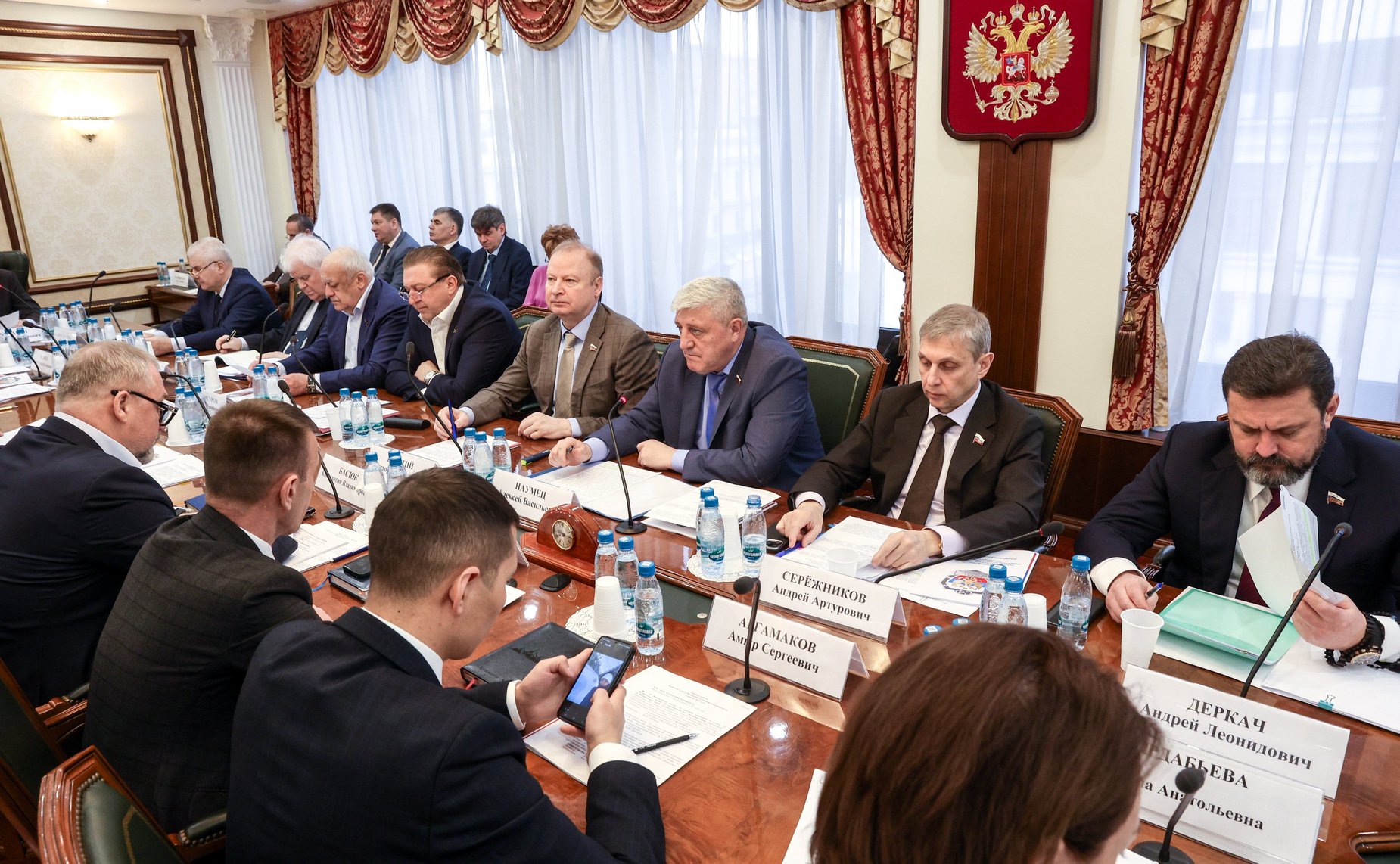 Заседание Комитета Совета Федерации по обороне и безопасности