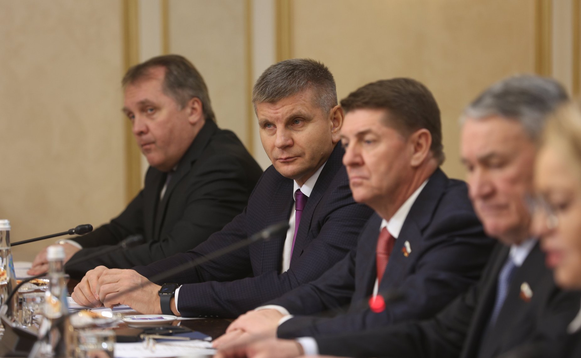 Встреча Председателя Совета Федерации Валентины Матвиенко с Председателем Совета Республики Национального Собрания Республики Беларусь Натальей Кочановой