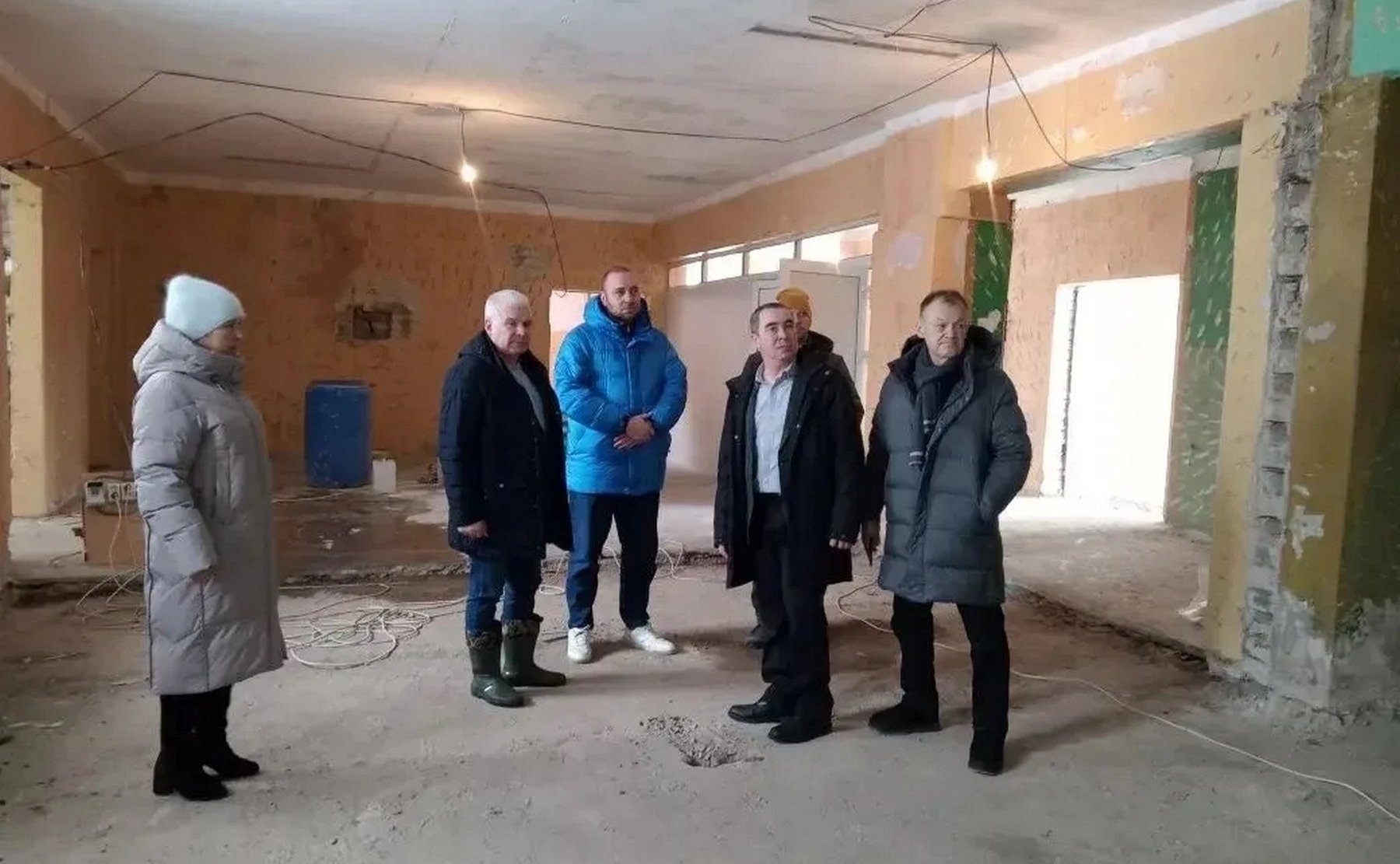 Сергей Мартынов проверил ход капремонта школы в селе Кукнур Республики Марий Эл