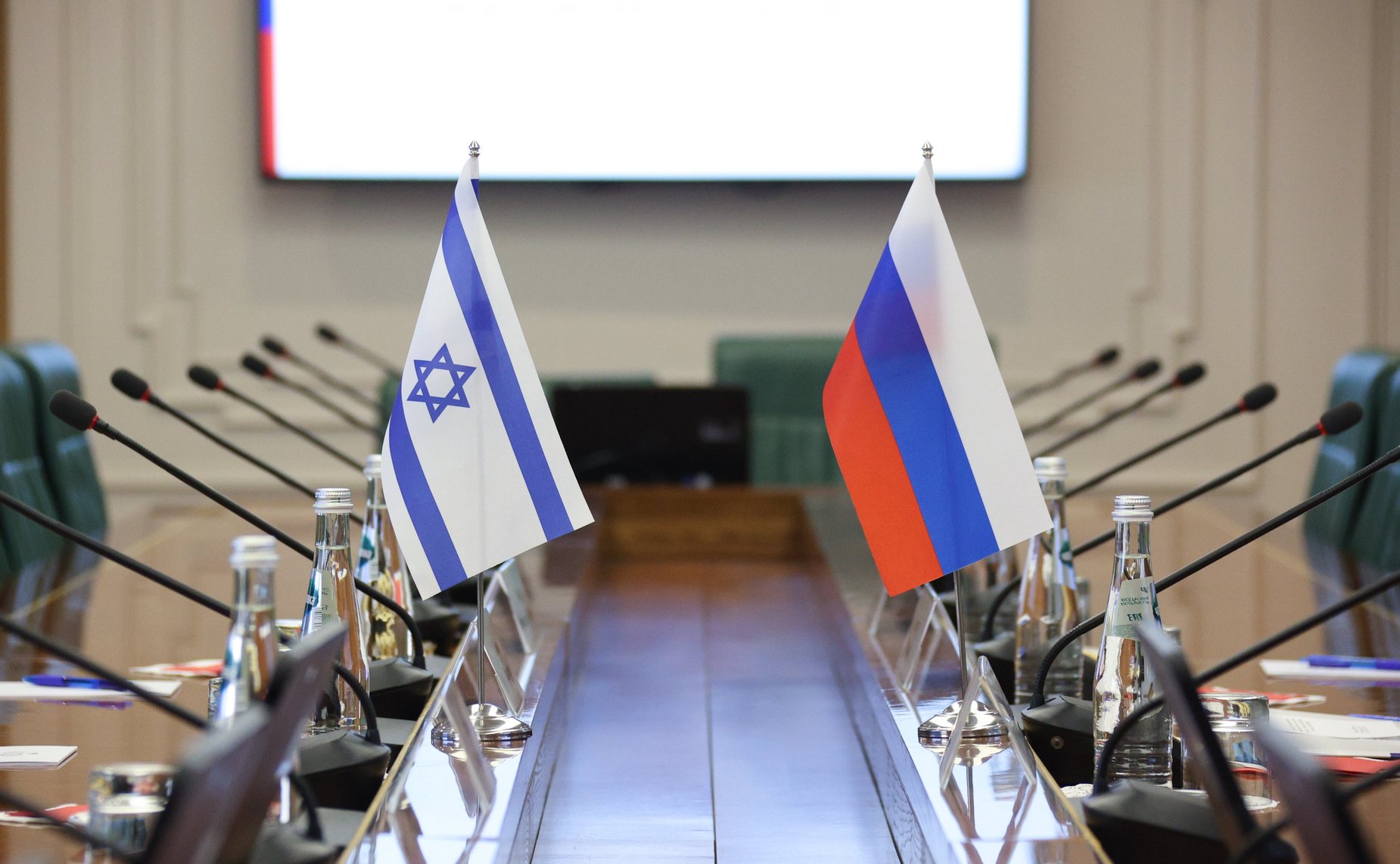 Встреча председателя Комитета Совета Федерации по международным делам с Чрезвычайным и Полномочным Послом Государства Израиль в Российской Федерации