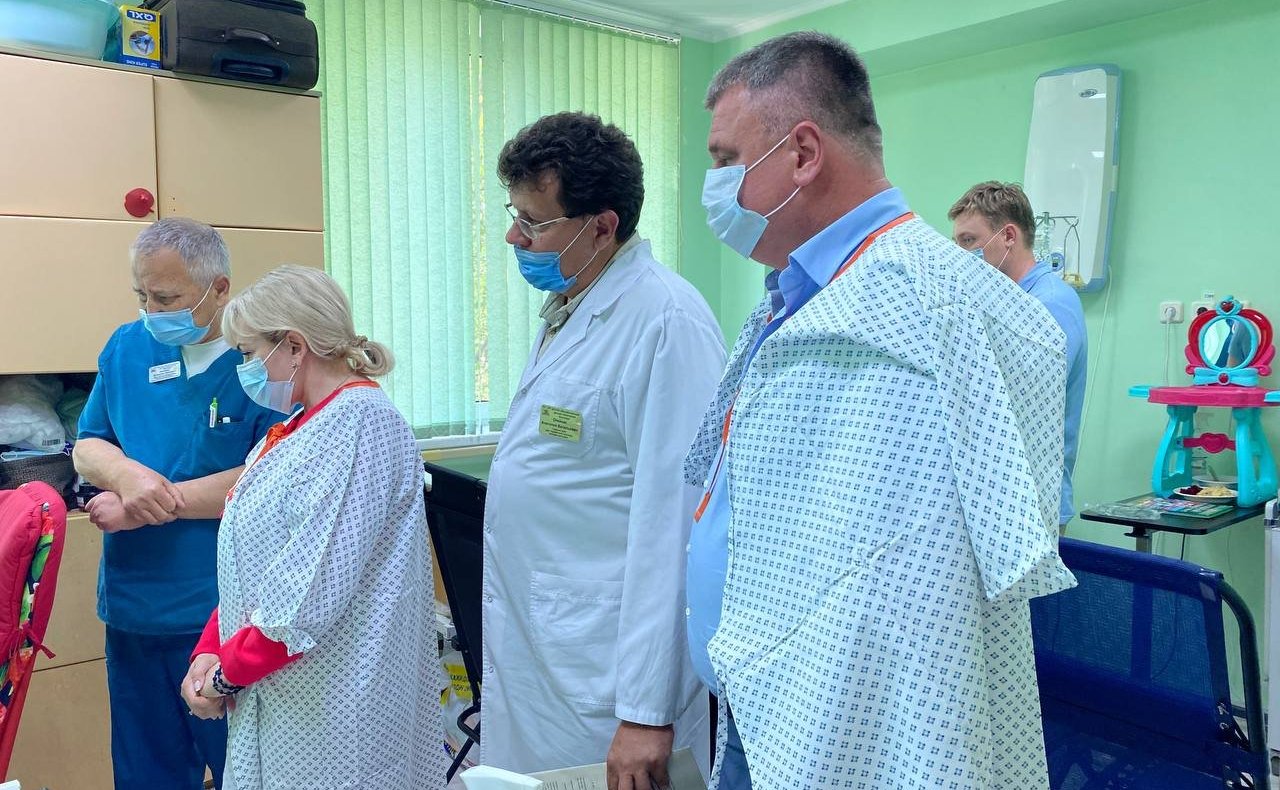 Ольга Ковитиди посетила Республиканскую детскую клиническую больницу
