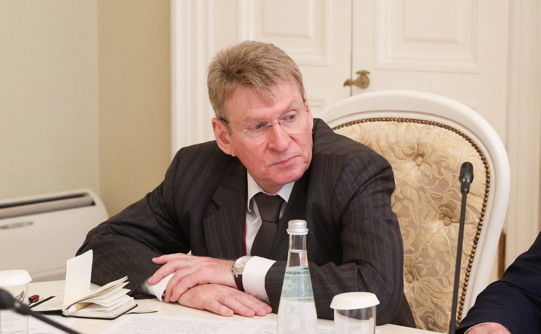 Валентина Матвиенко провела встречу с Председателем Национального собрания Центральноафриканской Республики Симплисом Матьё Саранджи