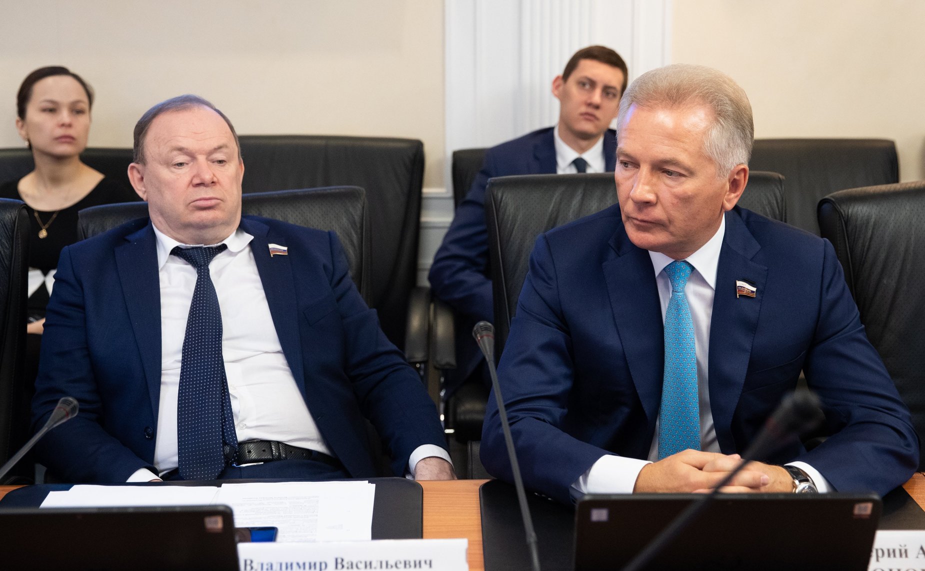 Владимир Лаптев и Валерий Пономарев