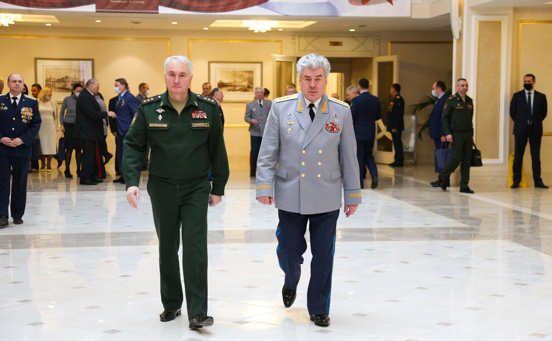 Открытие в Совете Федерации выставки Министерства обороны РФ