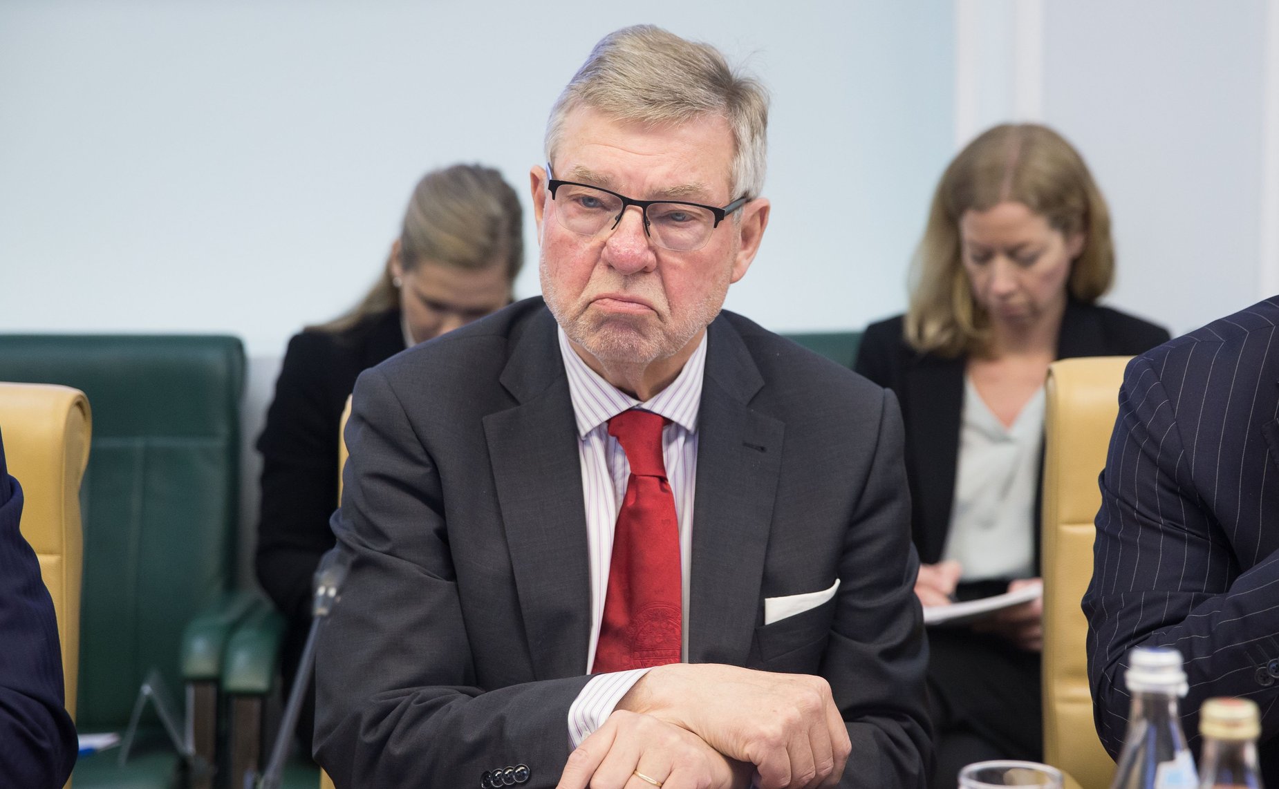 Встреча К. Косачева с делегацией Комиссии по обороне Швеции во главе с председателем Бьерном фон Сюдовым