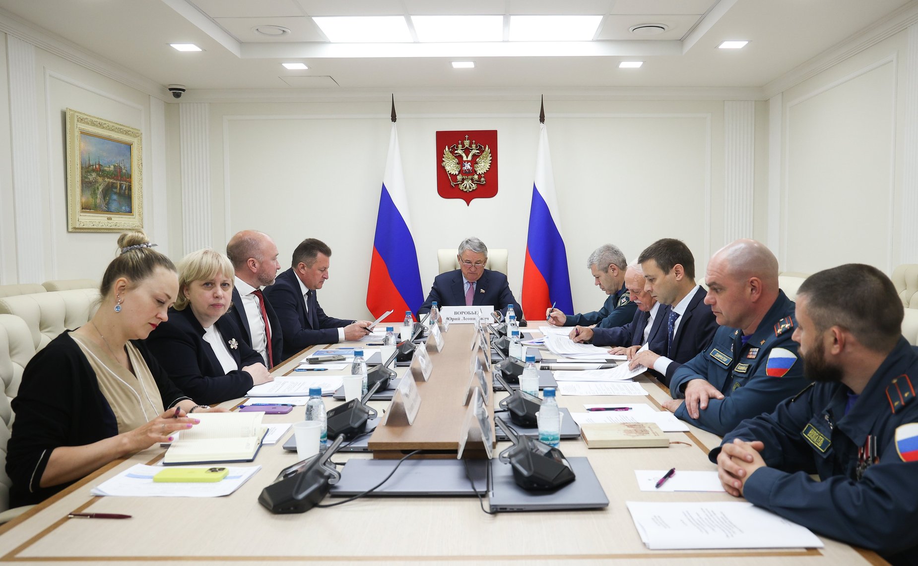 Заседание оргкомитета каникулярной профориентационной смены «За безопасность»