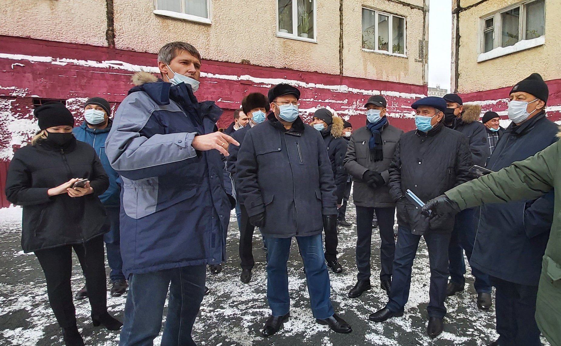 Олег Мельниченко провел осмотр объектов строительства и жилищно-коммунального хозяйства города Норильска