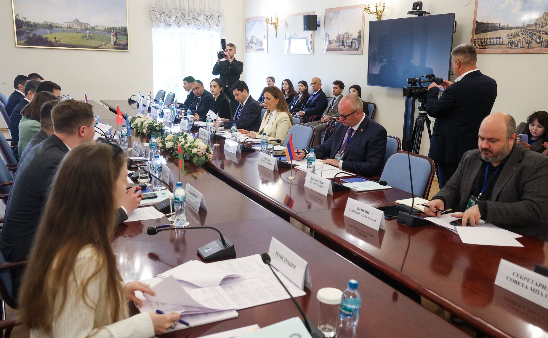 Заседание Молодежной межпарламентской ассамблеи государств – участников Содружества Независимых Государств