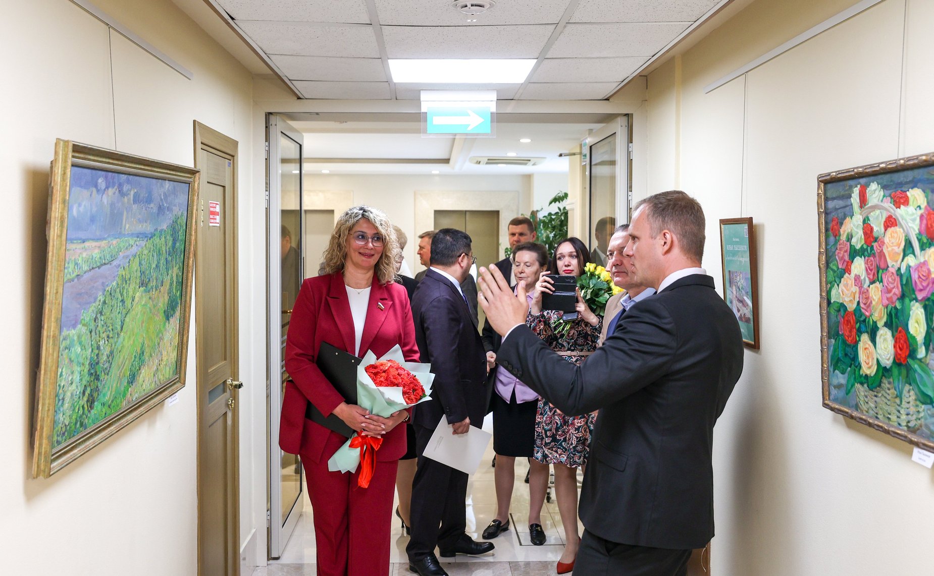 В Совете Федерации открылась выставка «Любовь к Родине дыша»