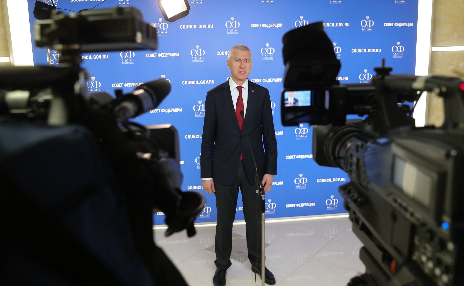 Брифинг Олега Матыцина