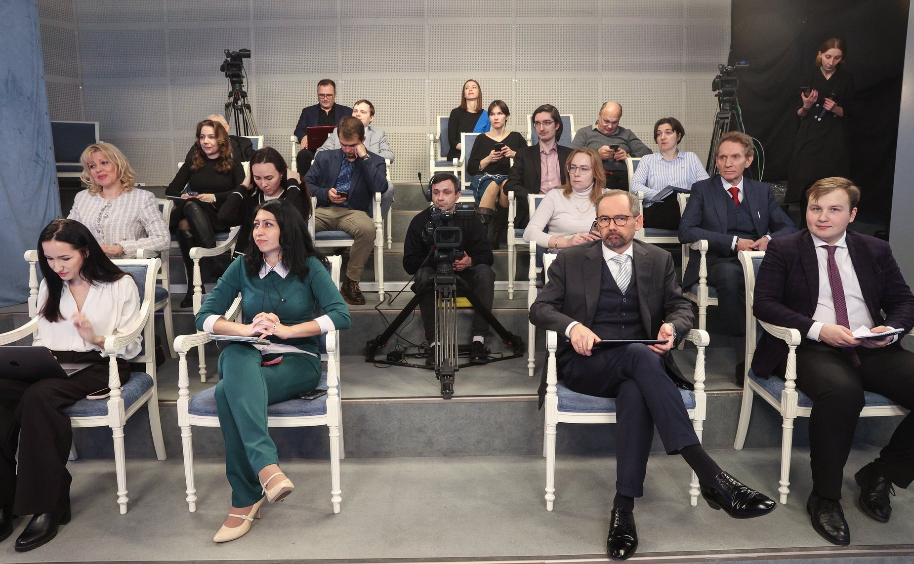 Пресс-конференция Председателя Совета Федерации Валентины Матвиенко по итогам осенней сессии 2023 года