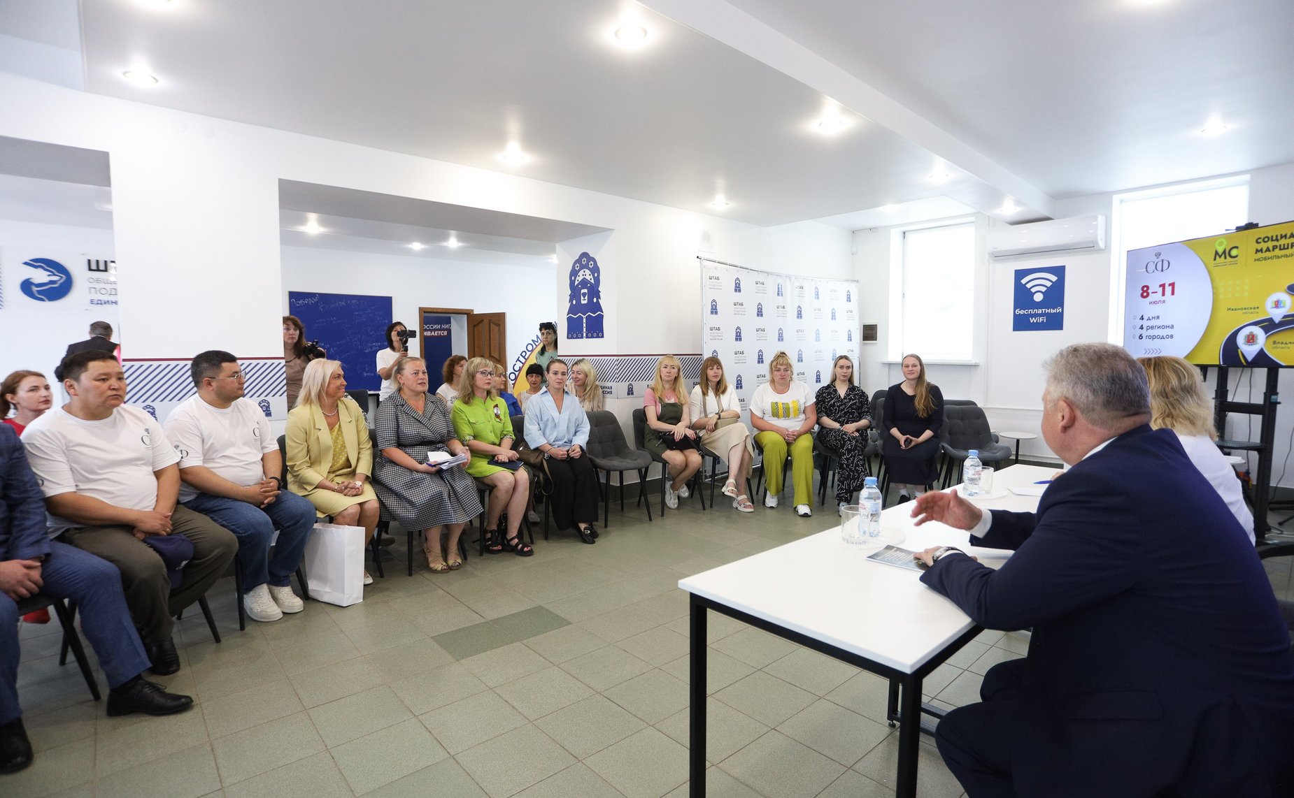 Сенаторы провели встречу по проблемам участников СВО и совместно с председателем Костромской областной Думы Алексеем Анохиным личный прием участников СВО и членов их семей