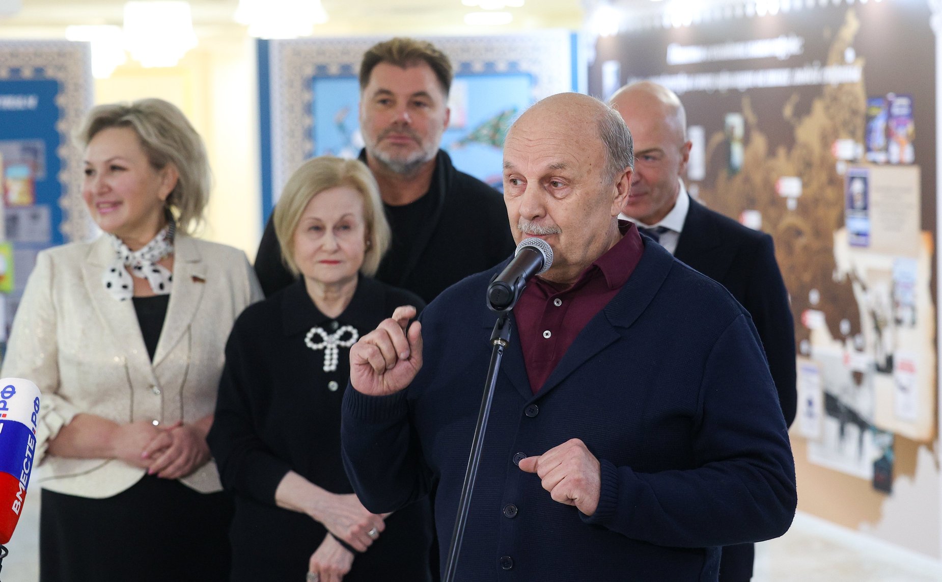 Открытие в Совете Федерации выставки «Единство России в книгах: о труде, ценностях, языке и любви к родной земле»