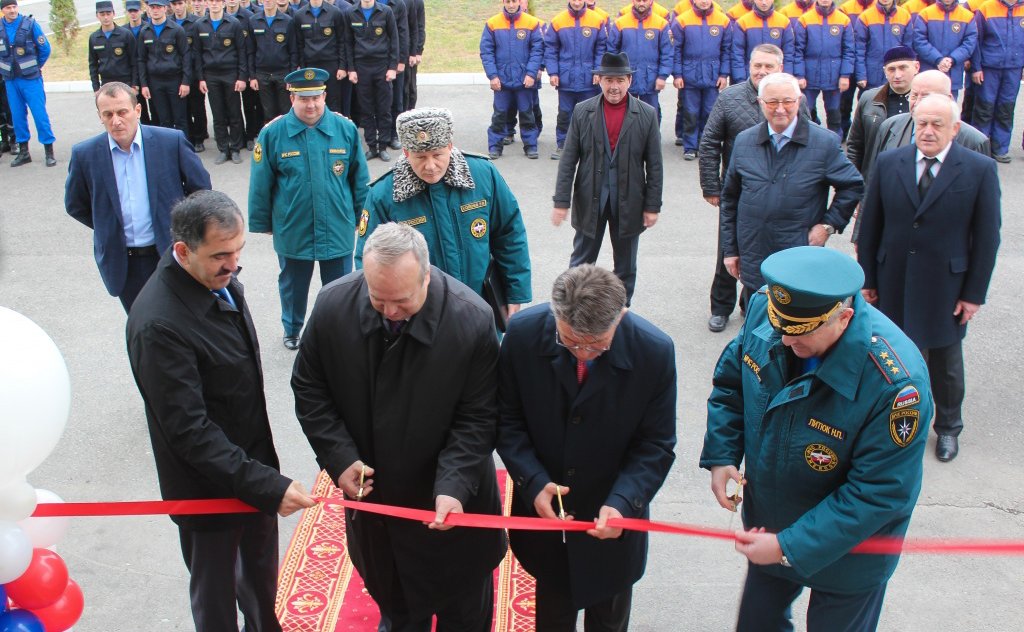 В с.п. Галашки открыли здание поисково-спасательного отряда