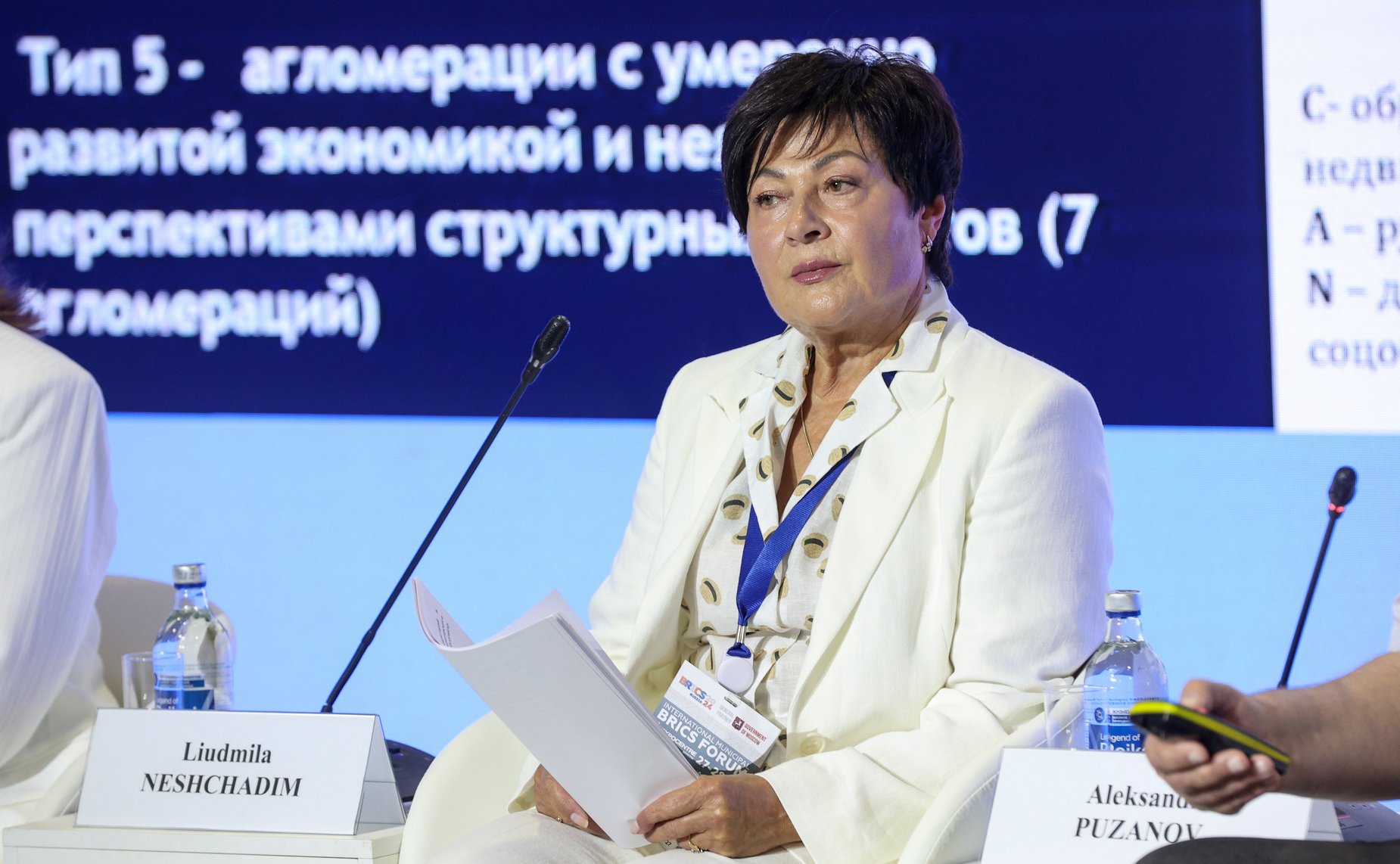 Заседание сессии «Модели развития агломераций и административных образований»