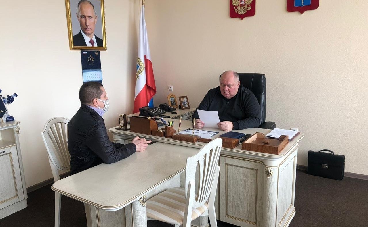 Сергей Аренин в рамках работы в регионе провел прием граждан