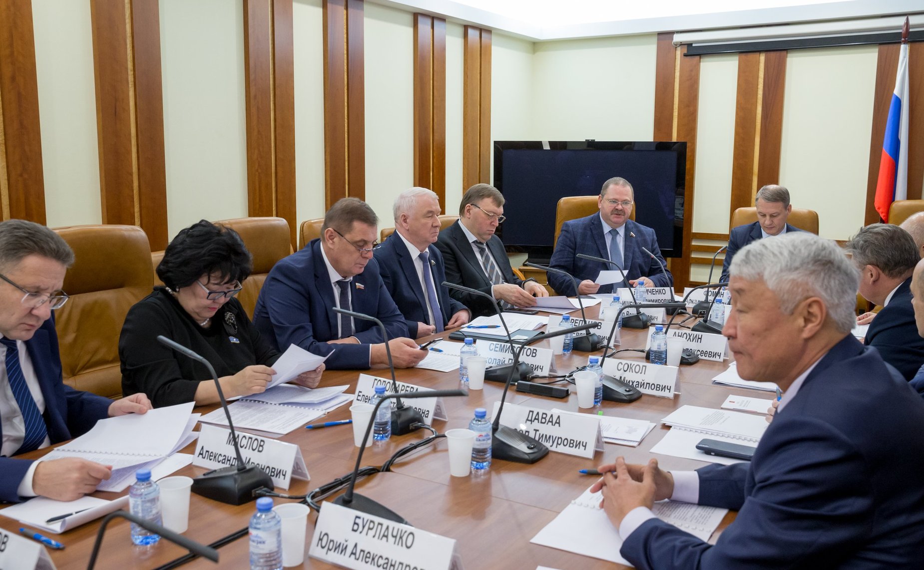 Заседание Комиссии Совета законодателей по делам Федерации, региональной политике и местному самоуправлению