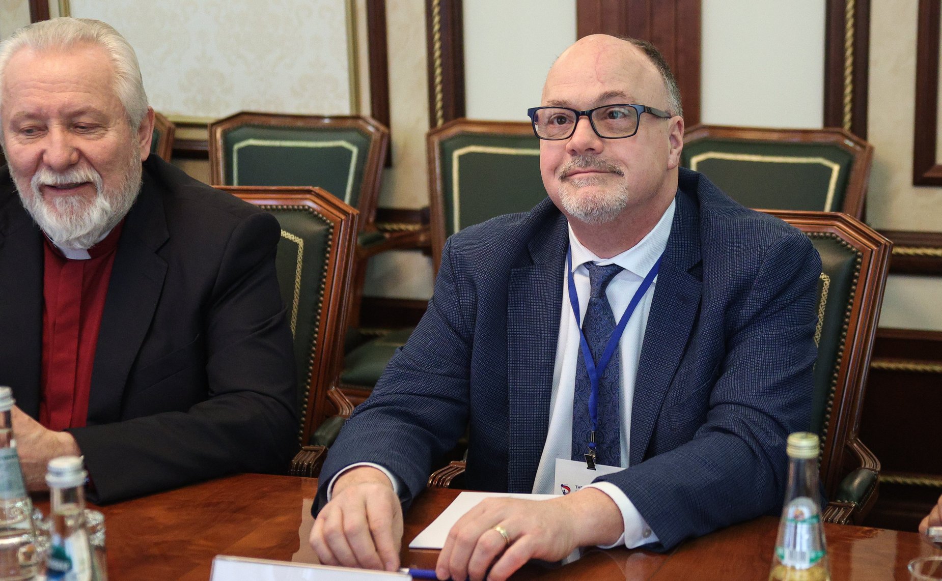 Встреча председателя Комитета СФ по международным делам Григория Карасина с представителями зарубежных религиозных организаций