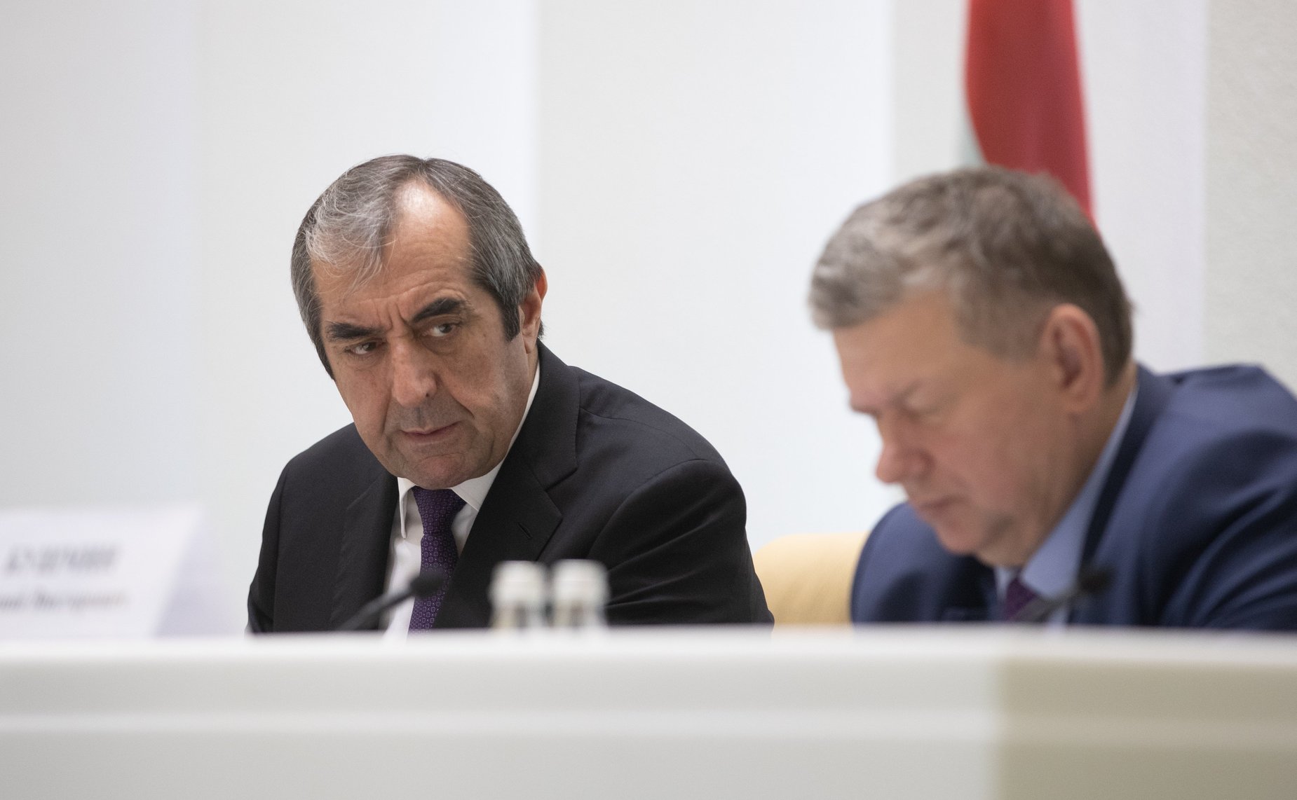 Пленарное заседание VI Межпарламентского форума Россия – Таджикистан