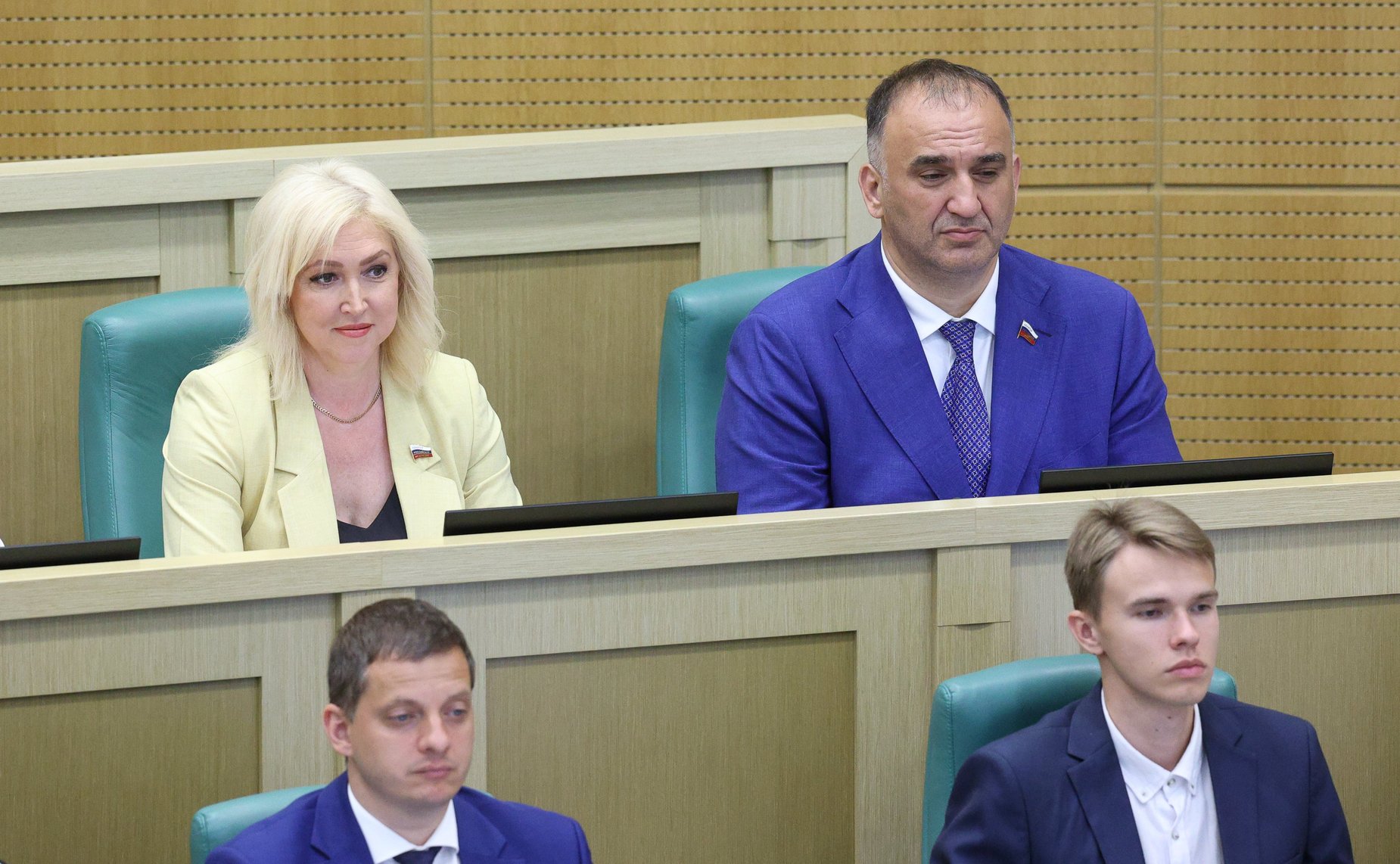 Заседание Палаты молодых законодателей при Совете Федерации