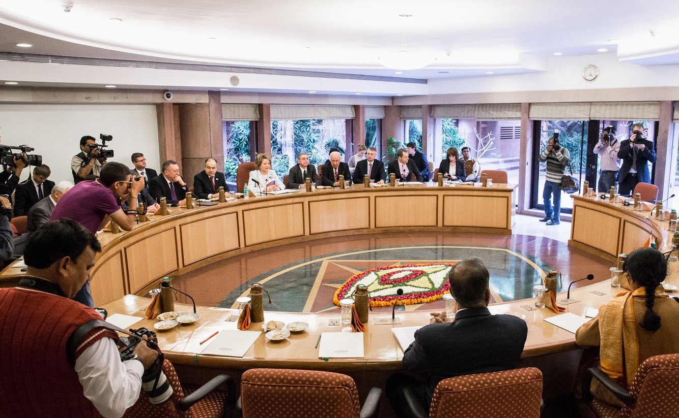 Официальный визит делегации Совета Федерации в Республику Индию