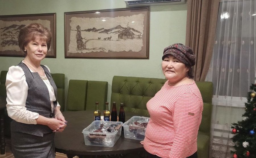 Татьяна Гигель ознакомилась с работой сельскохозяйственного производственного кооператива