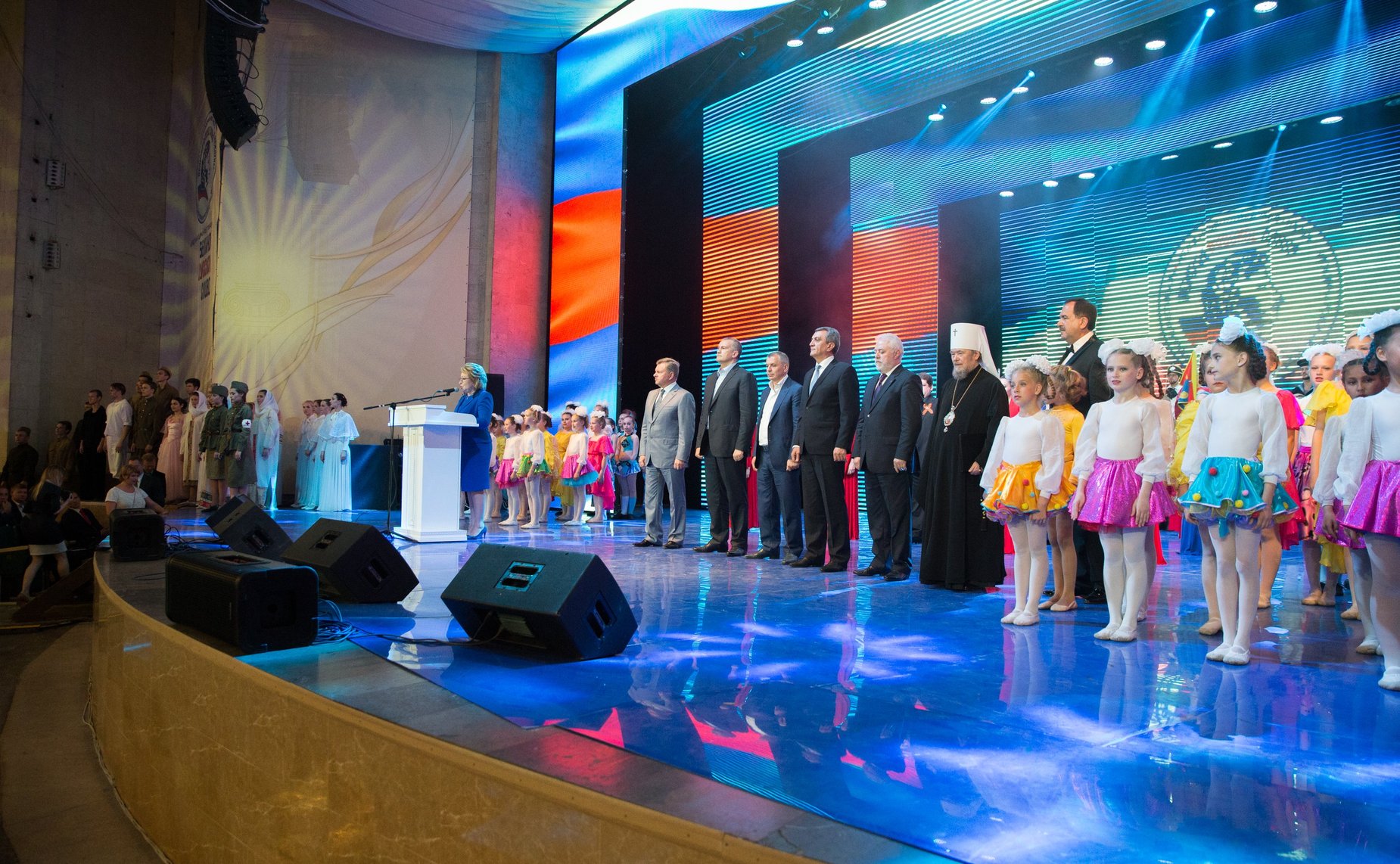 Выступление В. Матвиенко на церемонии открытия Х Международного фестиваля «Великое русское слово» в Крыму