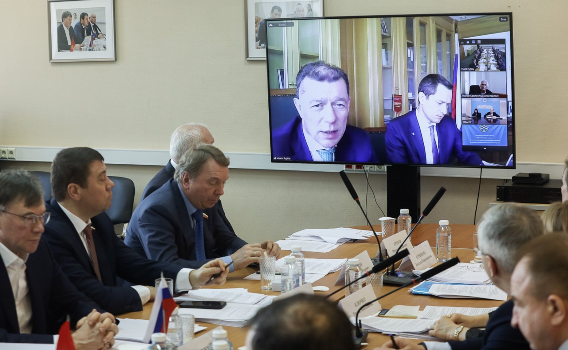 Сенаторы РФ приняли участие в заседаниях постоянных комиссий ПА ОДКБ в Санкт-Петербурге