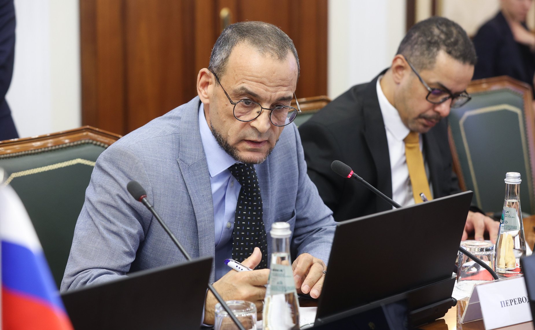 Встреча заместителя Председателя СФ Константина Косачева с заместителем Министра иностранных дел Королевства Саудовская Аравия по вопросам многостороннего сотрудничества Абдуррахманом Ар-Расси