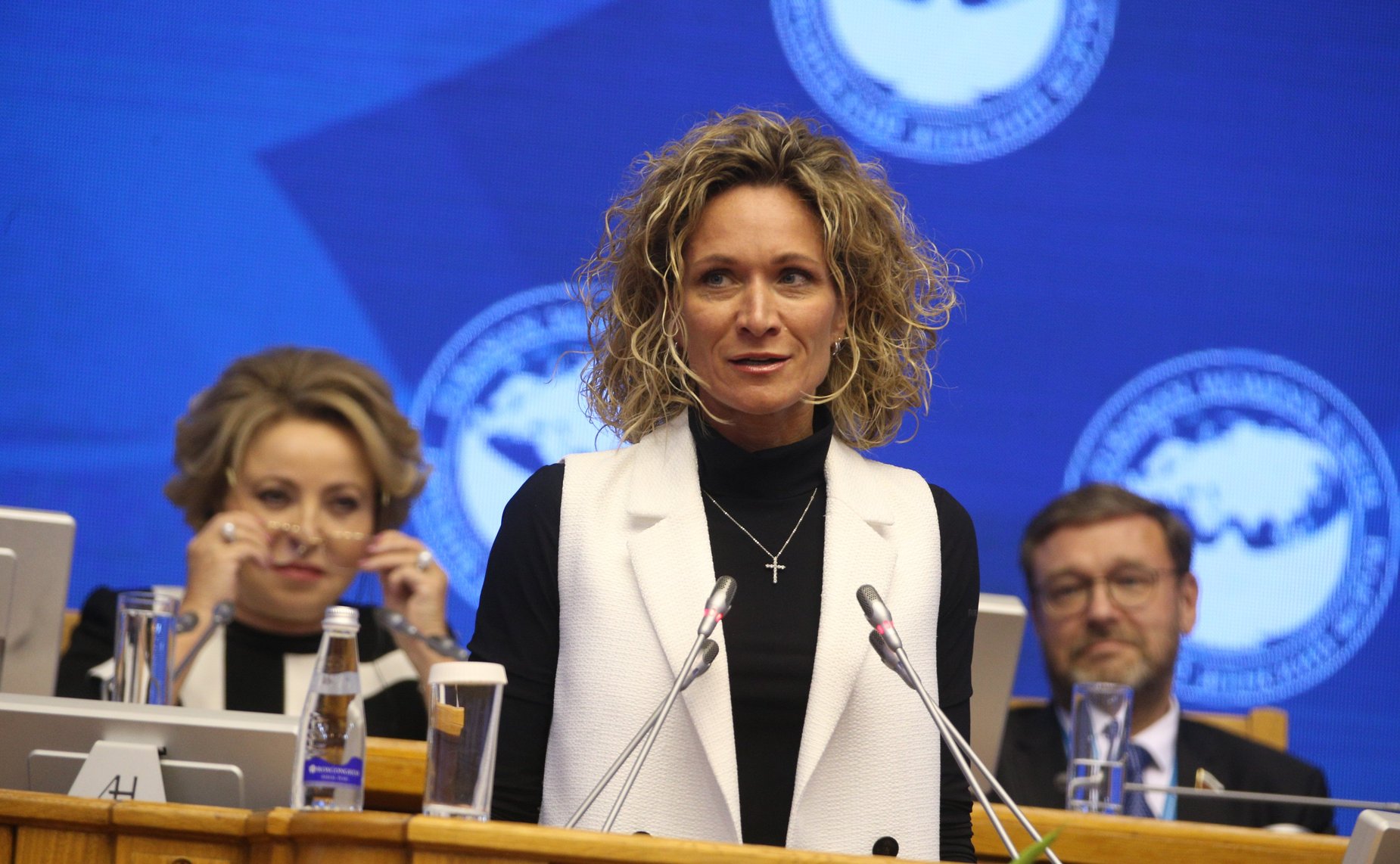 Заключительное пленарное заседание Третьего Евразийского женского форума «Женщины: глобальная миссия в новой реальности»