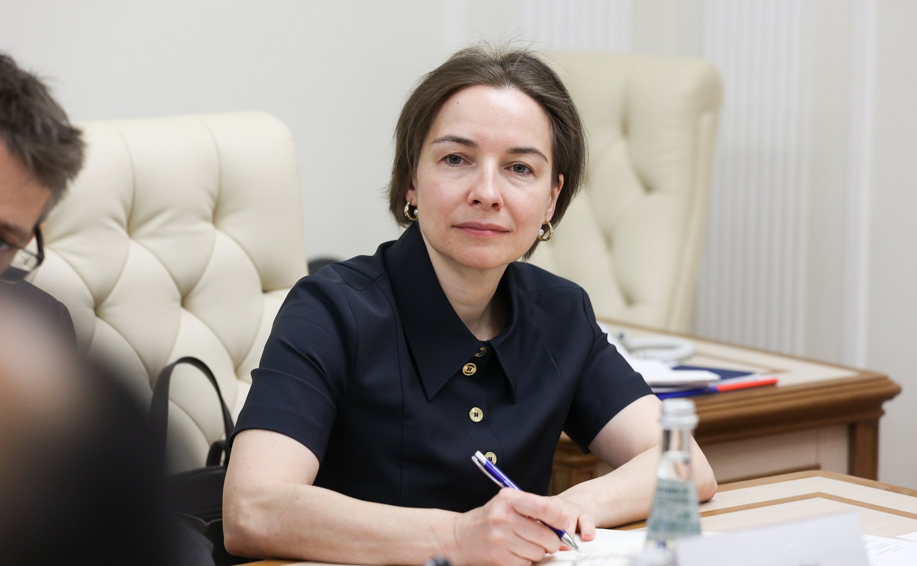 Встреча Владимира Чижова с руководителем парламентской группы дружбы Сената Исламской Республики Пакистан с Россией Аймалом Вали Ханом