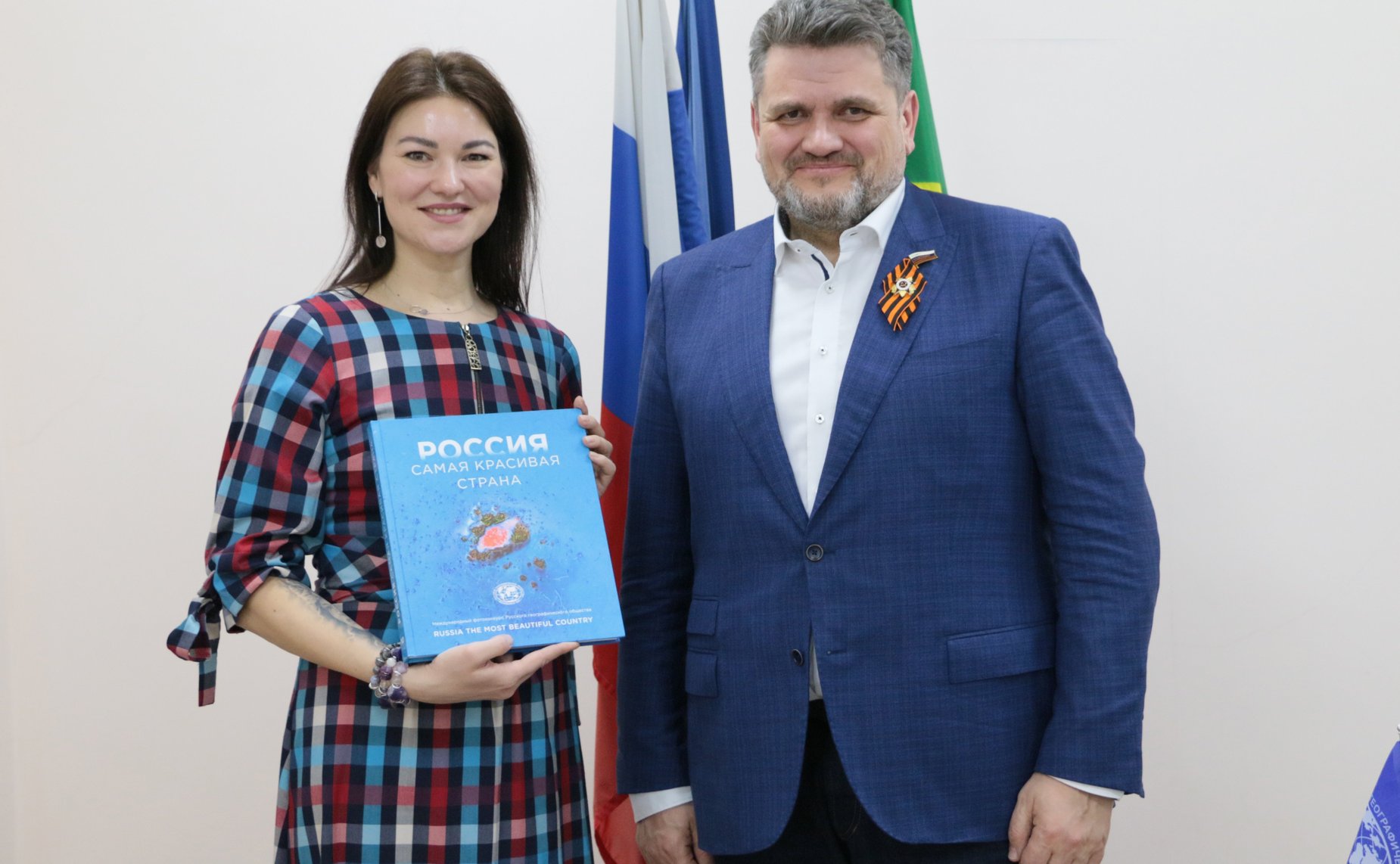 Александр Жуков принял участие в открытии первой в Хакасии «Парты открытий Русского географического общества»