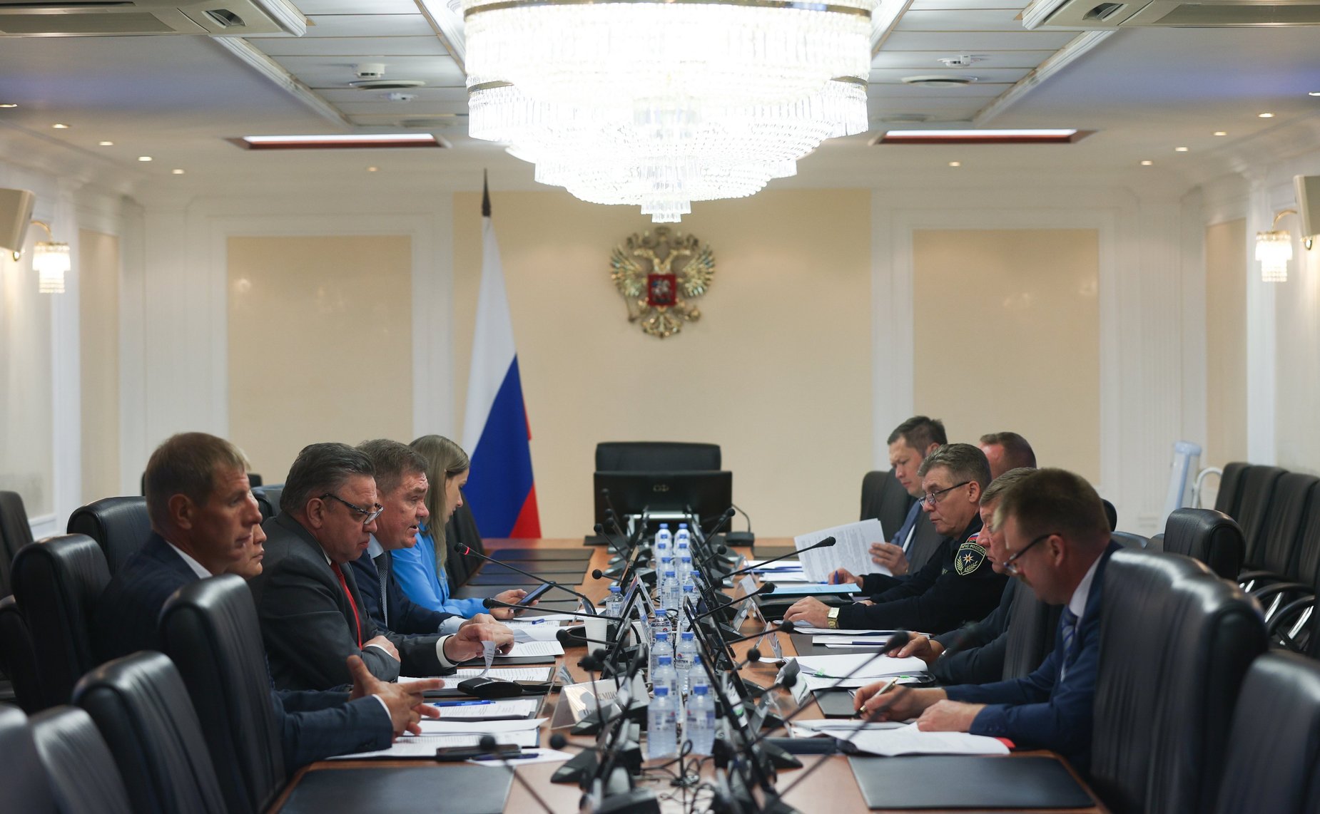 Совещание Комитета Совета Федерации по Регламенту и организации парламентской деятельности на тему «Определенияе необходимости реализации мероприятий по строительству автомобильного и железнодорожного мостовых переходов через реку Ангару»