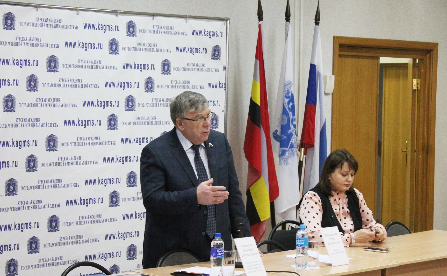 Рабочая поездка В. Рязанского в Курскую область